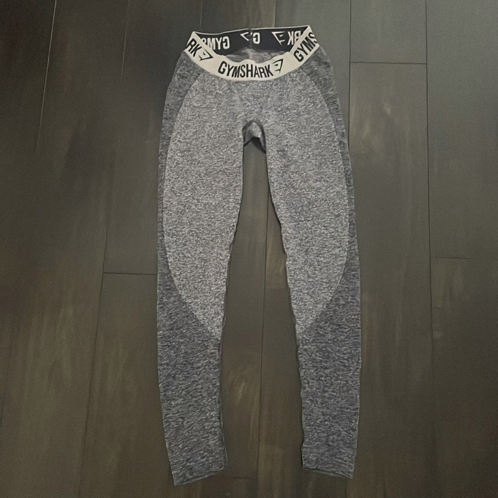 Blue/Gray Gymshark Leggings Size Small